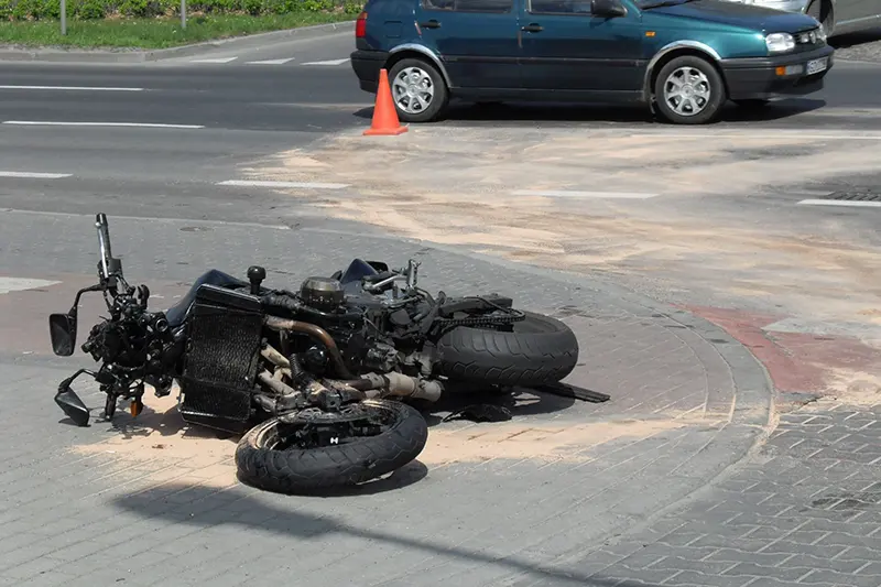 Result of motorcycle after motorcycle accidents