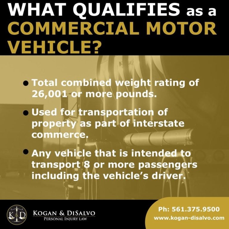 commercial motor vehicle on florida highway what is a commercial vehicle