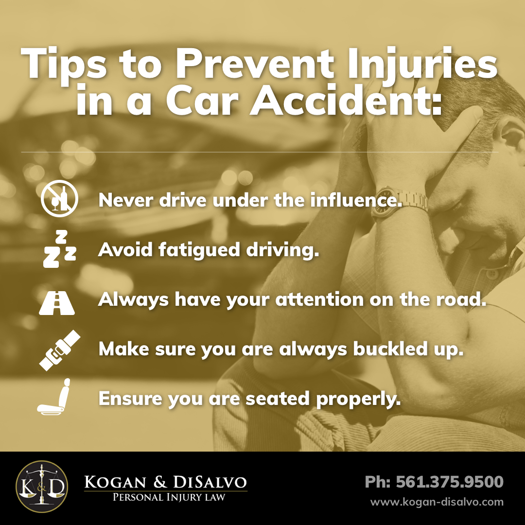 Tips to Prevent Injuries in a Car Accident