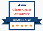 Avvo Clients' Choice Award 2022 - Darryl Brent Kogan