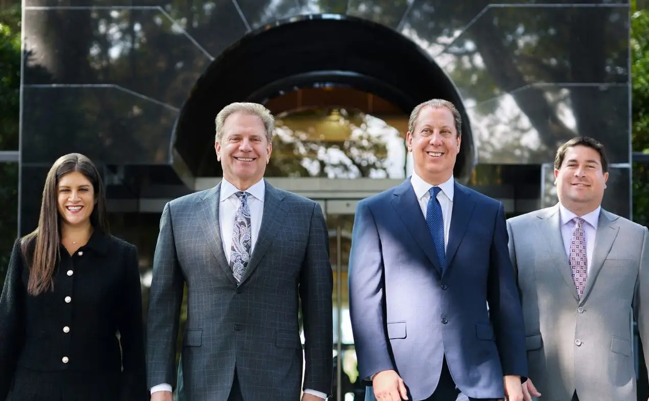 Shareholders of Kogan & DiSalvo, from left to right, Rachel R. Schrager, Darryl B. Kogan, Theodore L. DiSalvo, and Todd Baker.